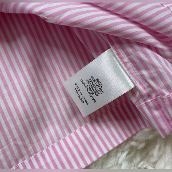 L' Academie The Lyla Top Pink & White Stripes - Picture 5 of 6